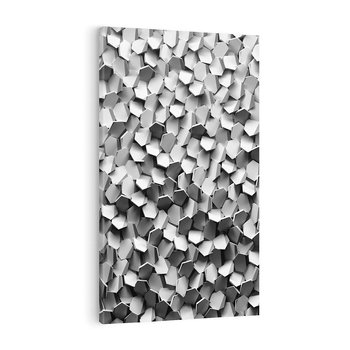 Obraz na płótnie 80x120 - Odkryj głębię sztuki - graficzne, 3D