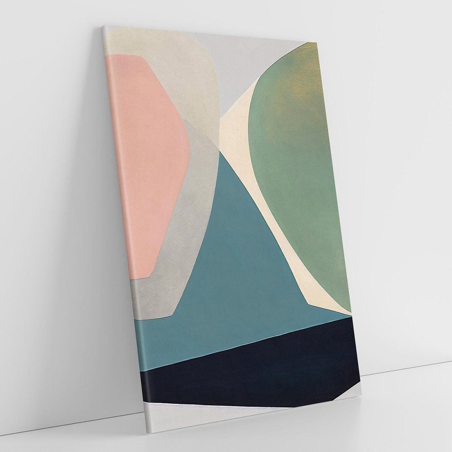 Obraz na płótnie 50x70 - Szare Tło Plam - abstrakcyjne plamy, kształty