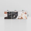 Obraz na płótnie 90x30 - Fotograficzna Przygoda Retro - aparat, retro