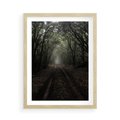 Plakat w ramie 50x70 - Urok Drogi - las, droga - rama drewno
