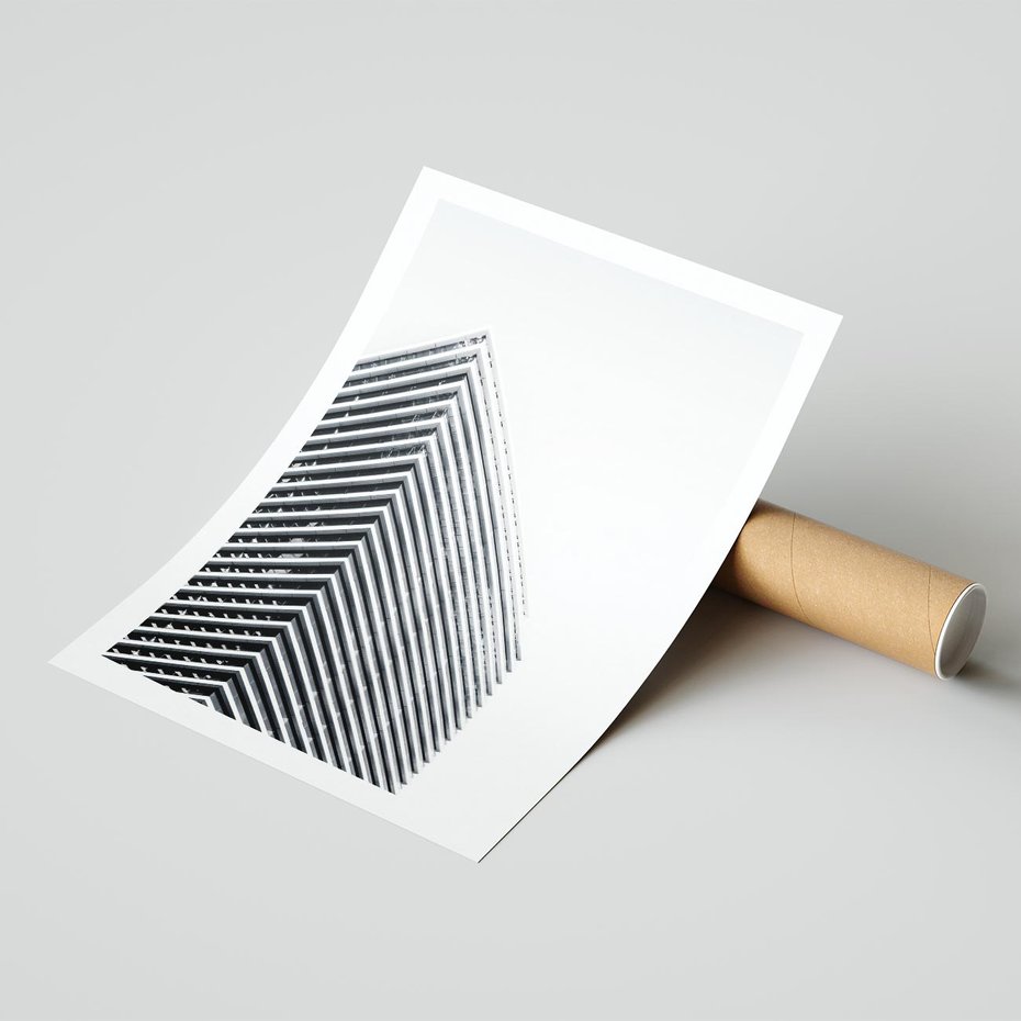 Plakat bez ramy 50x70 - Wzorce Wysokości - architektura, wysoki wieżowiec