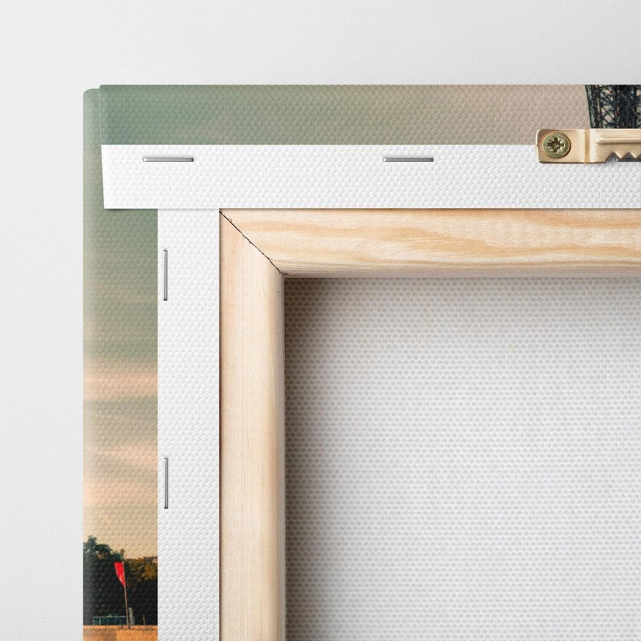 Obraz na płótnie 70x100 - Paryski Szczyt - Paryż, wieża