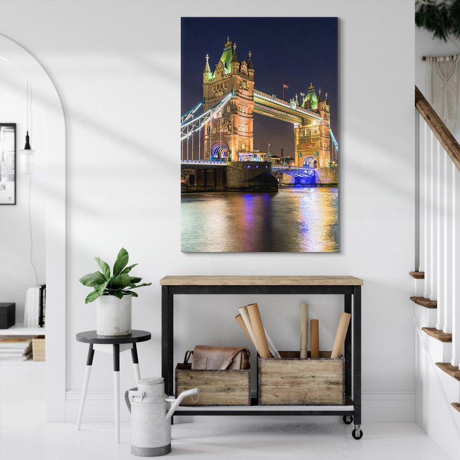 Obraz na płótnie 70x100 - Ikoniczny Tower Bridge - Most, Londyn