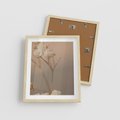 Plakat w ramie 40x50 - Subtelna gipsówka - gipsówka, suche - rama drewno