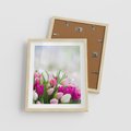Plakat w ramie 40x50 - Tulipany w pełnym rozkwicie - tulipany, kwiaty - rama drewno