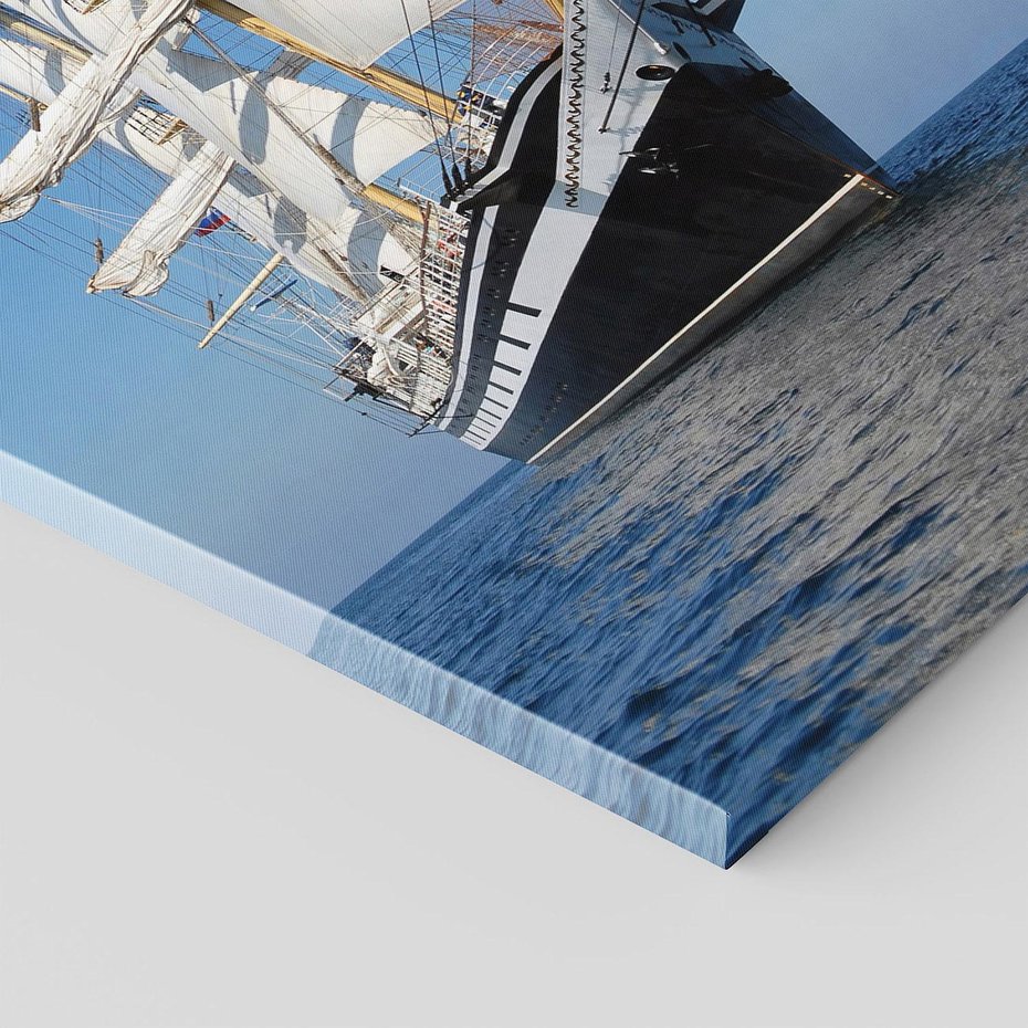 Obraz na płótnie 70x100 - Podróż na Żaglowcu Przygody - żaglowiec, podróż