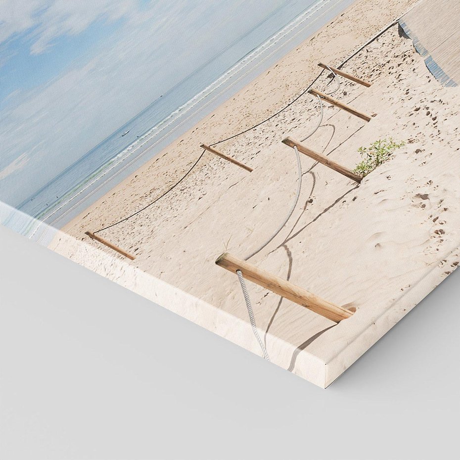 Obraz na płótnie 120x80 - Ścieżka na plaży - plaża, ścieżka