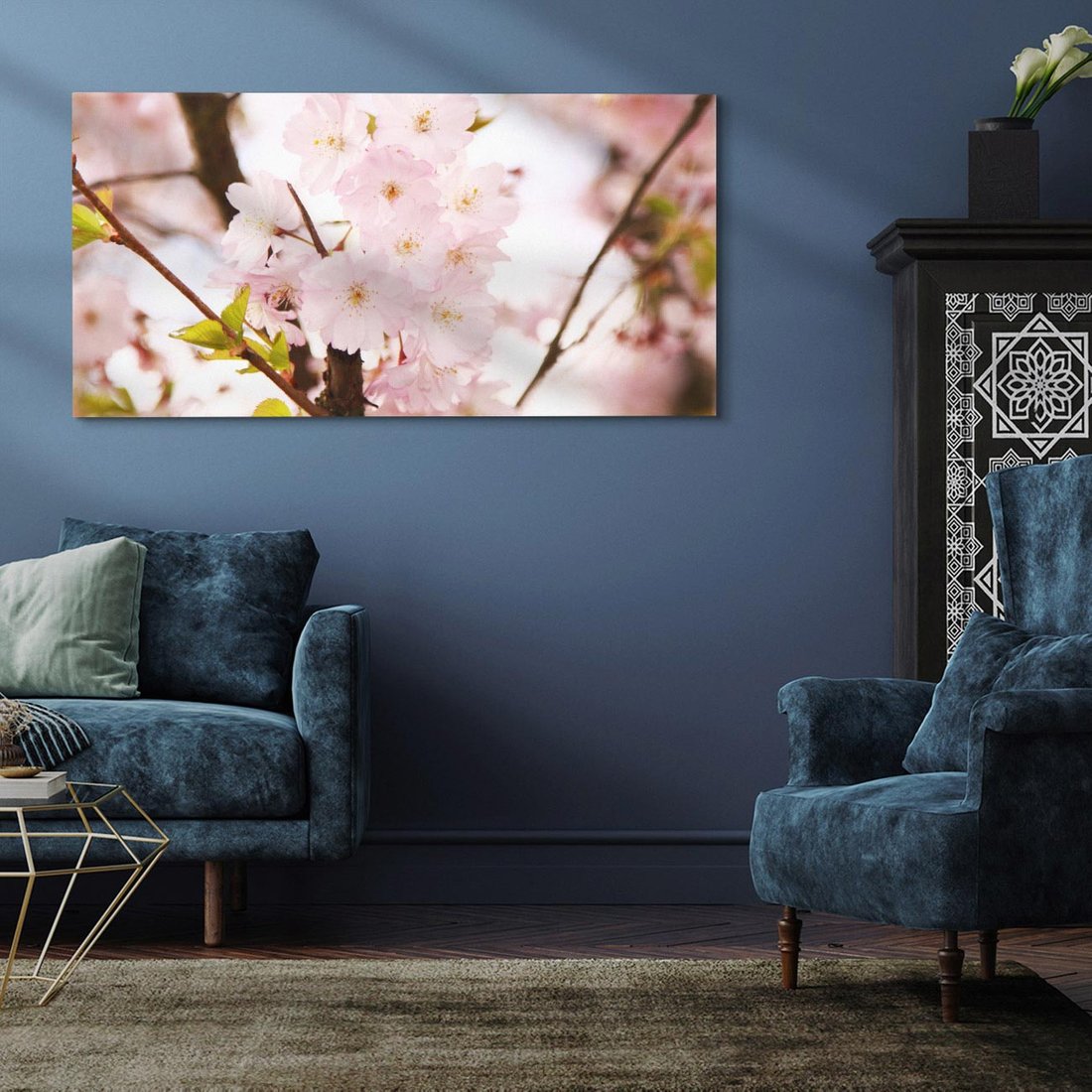 Obraz na płótnie 140x70 - Kwiatowe Różnorodnośc - kwiat, kwiaty