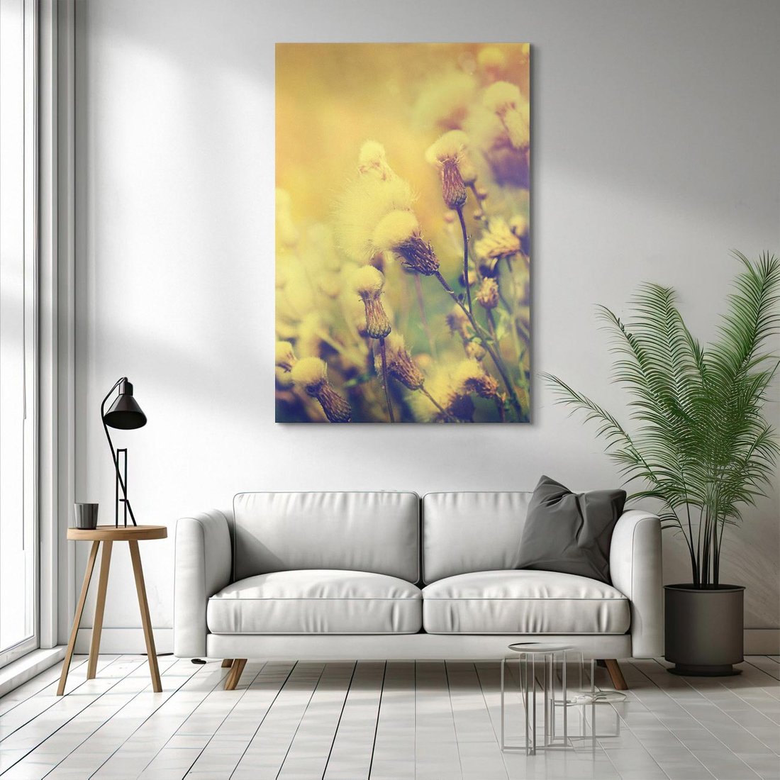 Obraz na płótnie 50x70 - Natura w pełnym rozkwicie - łąka, natura