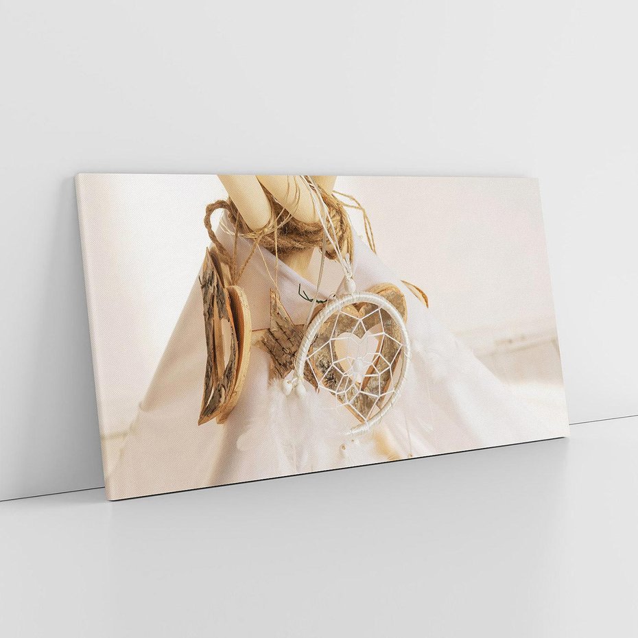 Obraz na płótnie 100x50 - Oaza Swobodnego Stylu - boho, tipi