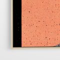 Obraz w ramie 50x70 - Loftowa Harmonia - abstrakcja, styl loftowy - rama drewno
