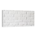 Obraz na płótnie 120x60 - Wymiarowa Struktura - ściana, cegła