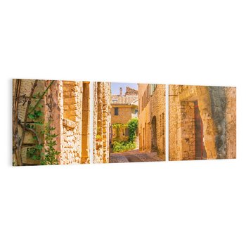 Obraz na płótnie 90x30 - Malownicza uliczka w perspektywie - uliczka, perspektywa