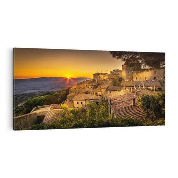 Obraz na płótnie 120x60 - Urok włoskiej przyrody - toscania, Włochy