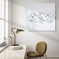 Obraz na płótnie 30x30 - Trójwymiarowe formy geometryczne - geometria, 3D