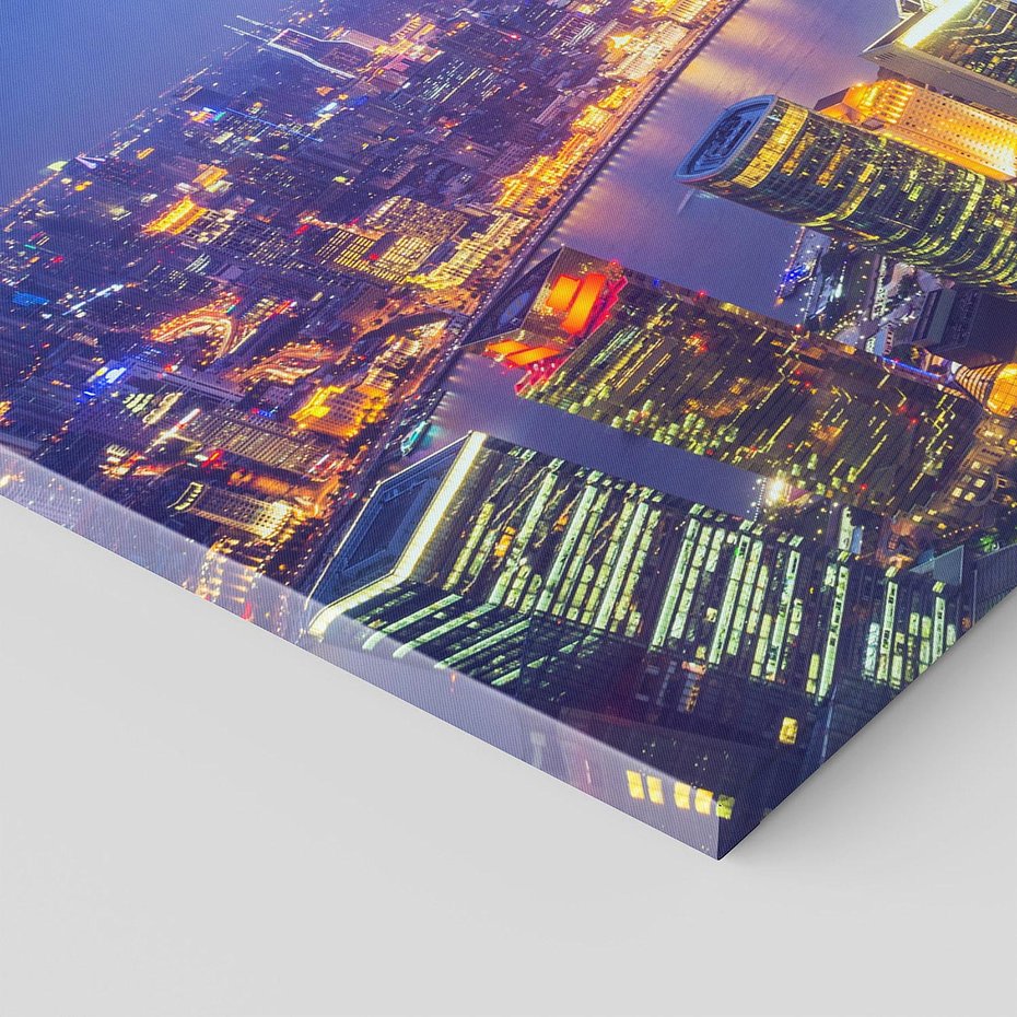 Obraz na płótnie 120x60 - Shanghai: Mocnowieżowce Azji - Shanghai, Chiny