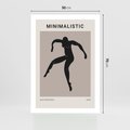 Plakat bez ramy 50x70 - Sztuka Nowoczesności: Minimalistyczny Plakat - modern art, minimalistyczny plakat