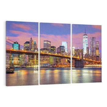 Obraz na płótnie 120x80 - ikona Nowego Jorku - most, Nowy Jork