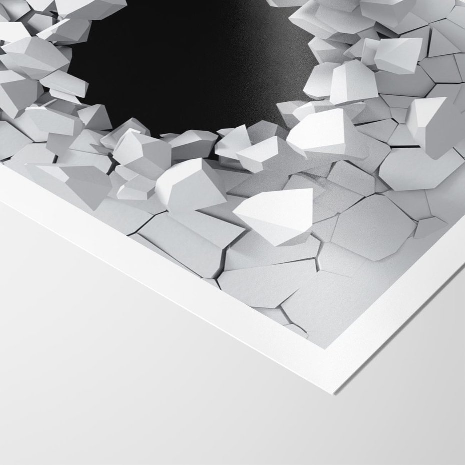 Plakat bez ramy 30x40 - Nowoczesna Abstrakcja - grafika, nowoczesna