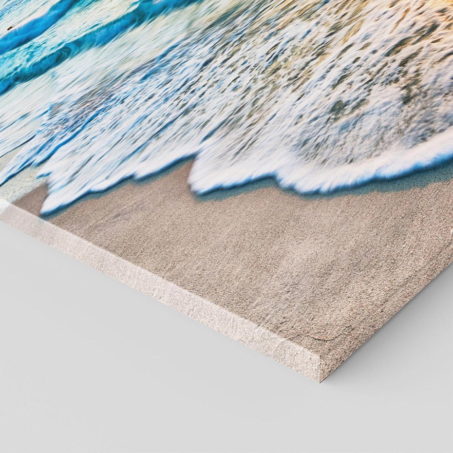 Obraz na płótnie 140x70 - Spokój morza: moment relaksu - plaża, morze