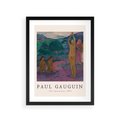 Plakat w ramie 30x40 - Reprodukcja Gauguina: Sztuka Egzotyczna na Plakacie - paul gauguin, plakat - rama czarna