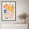 Plakat bez ramy 21x30 - Granice Inspiracji - abstrakcyjne dziwne formy, nowoczesny plakat
