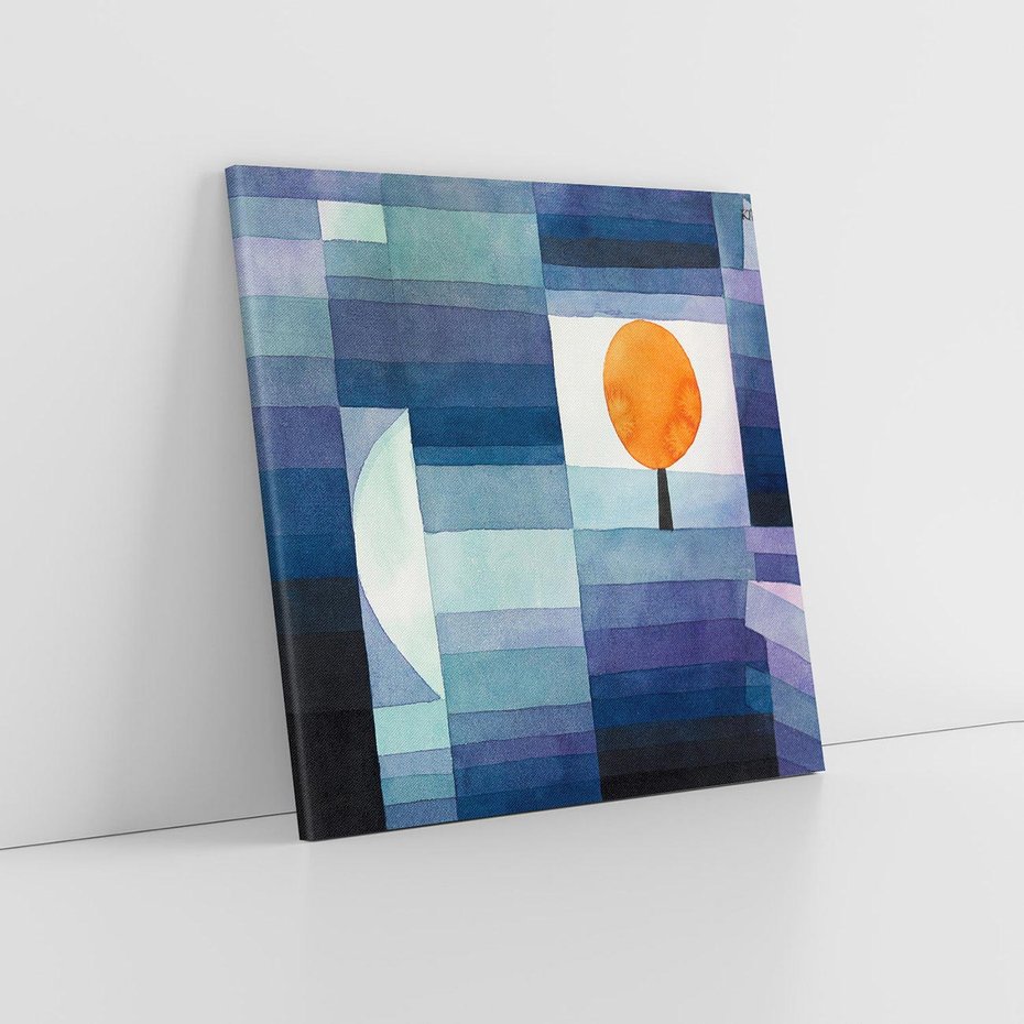 Obraz na płótnie 60x60 - The Harbinger of Autumn 1922, Paul Klee - Reprodukcja - reprodukcja, obraz na płótnie