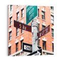 Obraz na płótnie 30x30 - Namiastka wielkiego miasta - Nowy Jork, drogowskaz