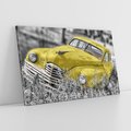 Obraz na płótnie 70x50 - Retro Auto: Wspomnienie Minionych Czasów - samochód, auto
