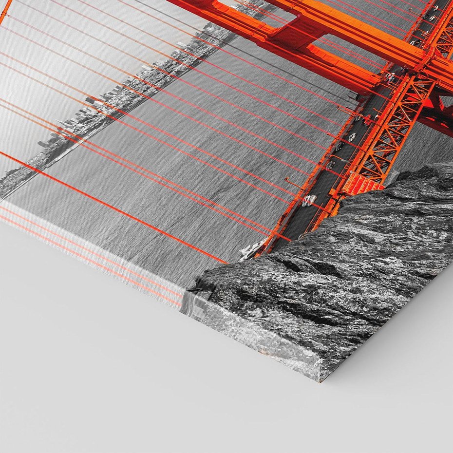 Obraz na płótnie 120x80 - Ikona San Francisco - Most Golden Gate - San, Francisco