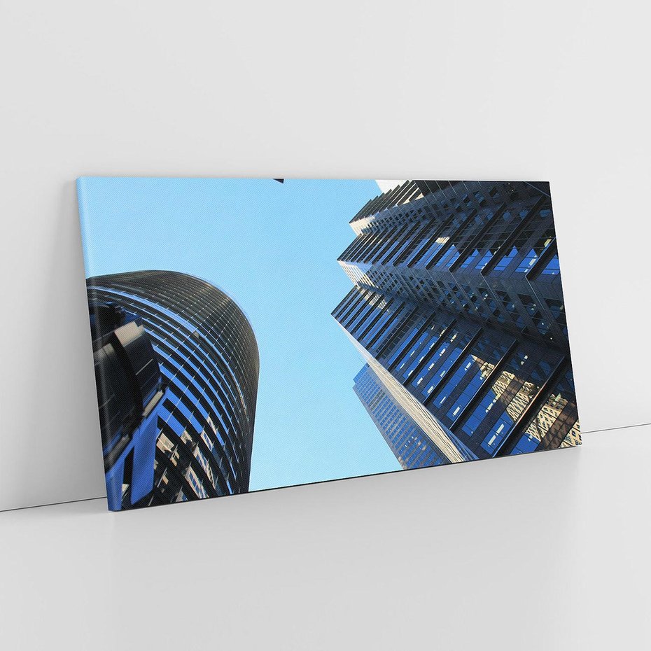 Obraz na płótnie 120x60 - Architektura wieżowców - Architektura, wieżowce