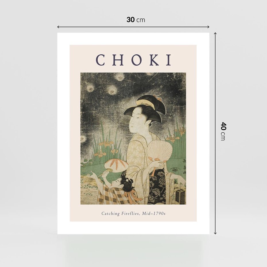 Plakat bez ramy 30x40 - Sztuki Choki w Twoim Domu - reprodukcja, rycina