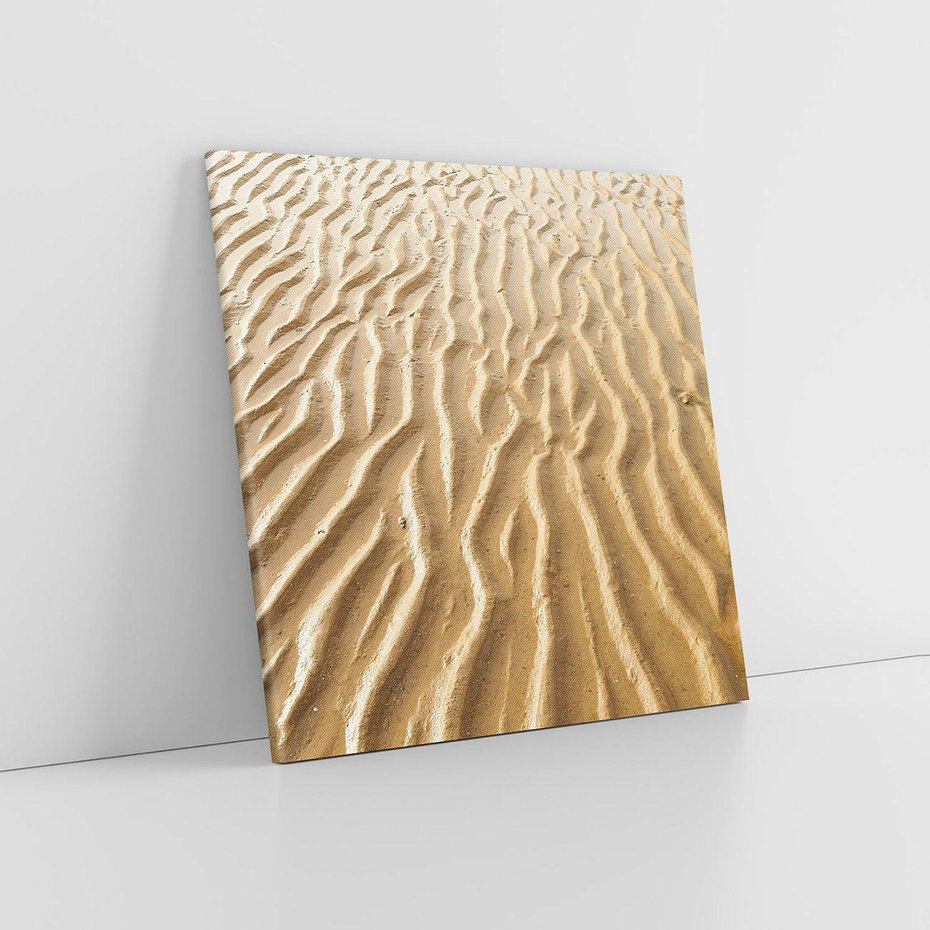 Obraz na płótnie 30x30 - Piasek i Nieskończoność - pustynia, piasek