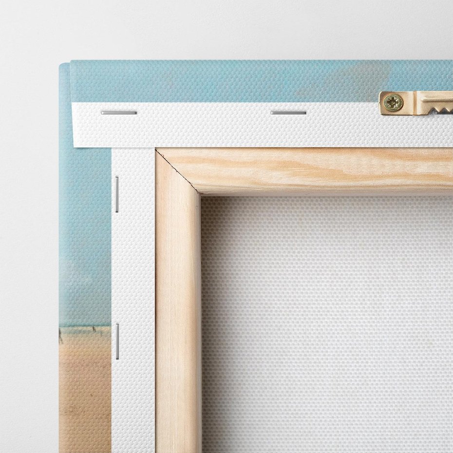 Obraz na płótnie 120x80 - Beach at Low Tide (Mouth of the River) (1869), Edgar Degas - Reprodukcja - reprodukcja, obraz na płótnie