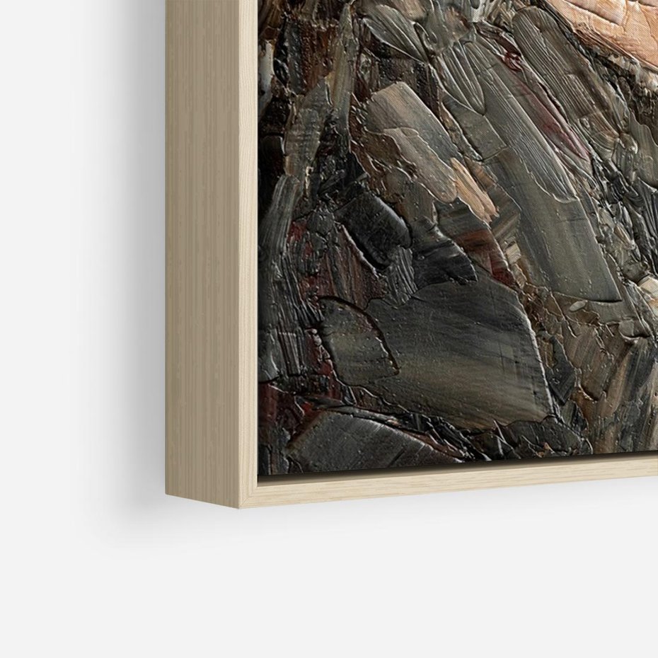 Obraz w ramie 100x70 - Esencja - kobieta wino obraz impresonizm olej na płótnie - rama drewno