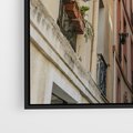 Obraz w ramie 50x70 - Włoskie uroki - włoskie, uliczki - rama czarna