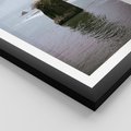 Plakat w ramie 30x40 - Północna Dzikość: Skaliste Klify nad Morzem - skały, klify - rama czarna