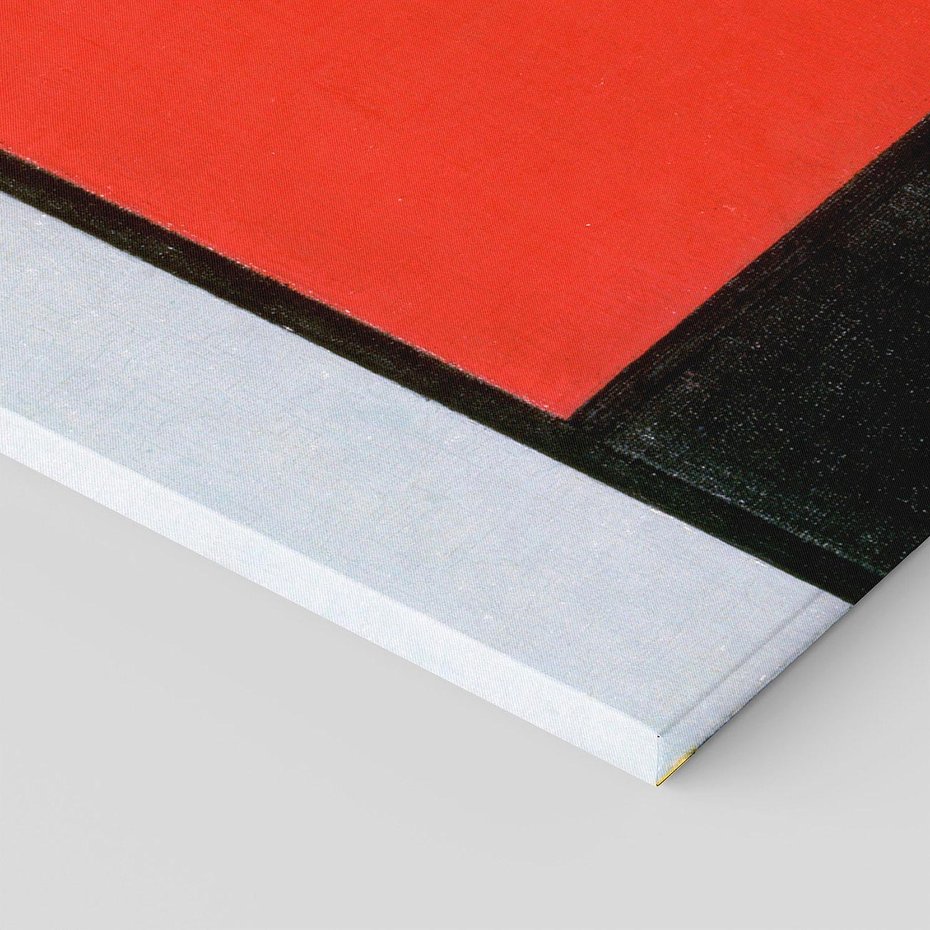 Obraz na płótnie 100x50 - "Composition with Red, Yellow, Blue, and Black" (1921), Piet Mondrian - Reprodukcja - reprodukcja, obraz na płótnie