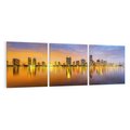 Obraz na płótnie 150x50 - miasto świateł - Miami, Floryda