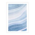Plakat bez ramy 21x30 - Abstrakcyjna akwarela - abstrakcja, akwarela