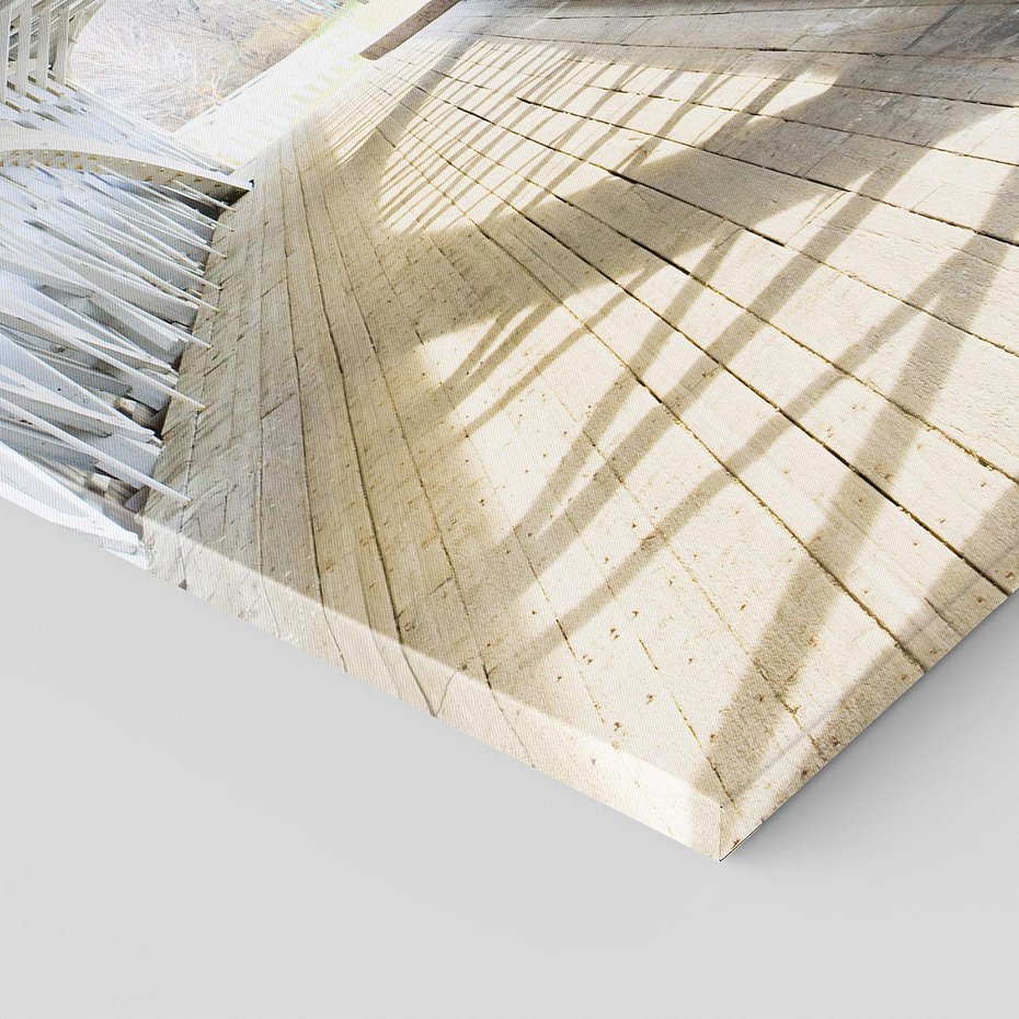 Obraz na płótnie 80x120 - Klimatyczny most w Ameryce - stary most, Ameryka