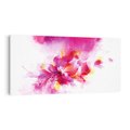 Obraz na płótnie 140x70 - Kwiaty abstrakcji - abstrakcja, kwiaty