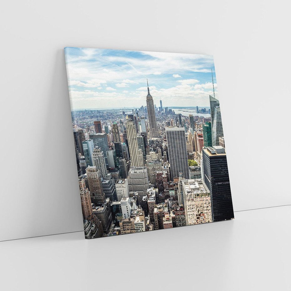 Obraz na płótnie 50x50 - Duch Nowego Jorku - Manhattan, Nowy Jork