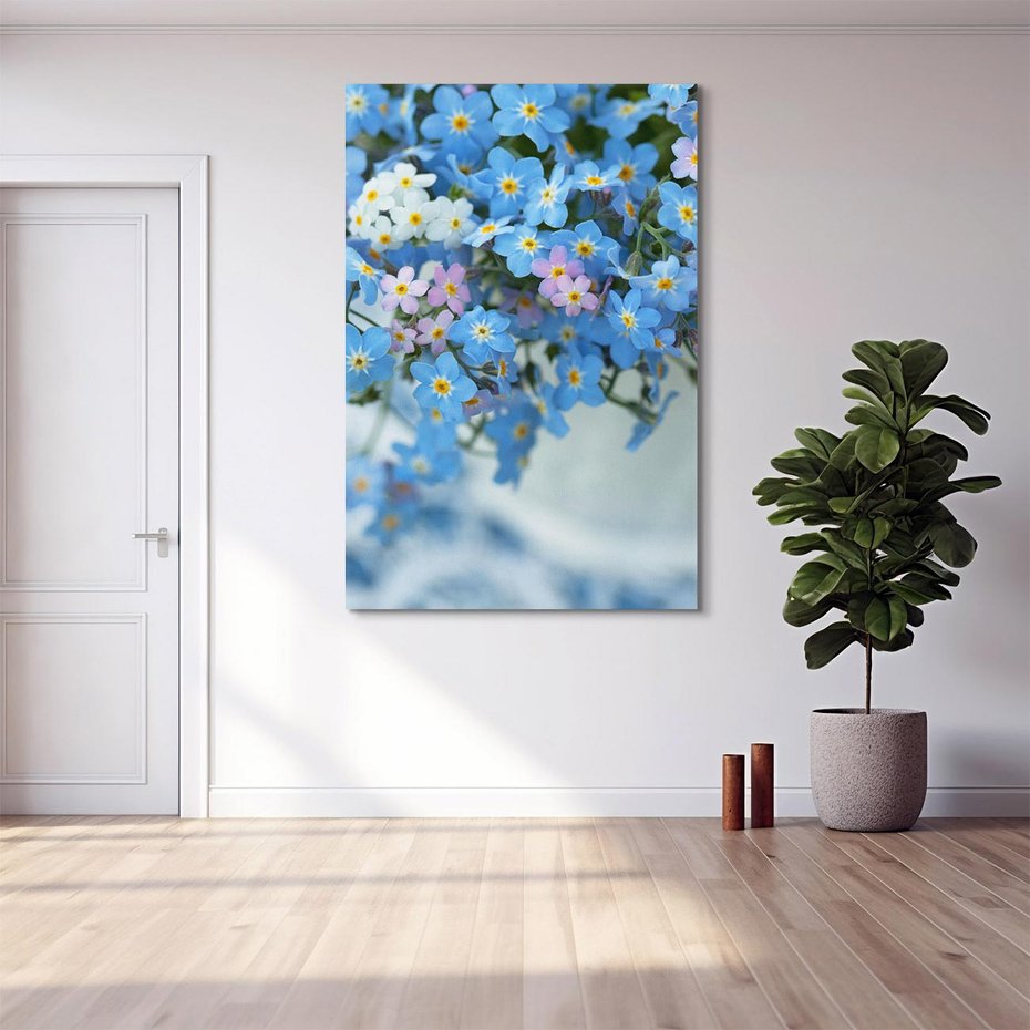 Obraz na płótnie 80x120 - Kwitnące piękno - kwiaty, wiosna