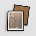 Plakat w ramie 40x50 - Subtelna gipsówka - gipsówka, suche - rama czarna