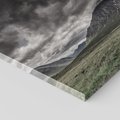 Obraz na płótnie 70x70 - Górska majestatyczność - góry, krajobraz