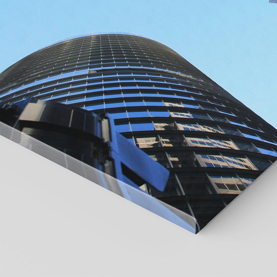 Obraz na płótnie 120x80 - Architektura wieżowców - Architektura, wieżowce