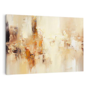Obraz na płótnie 70x50 - Odbicie utraconych barw - abstrakcja, tekstury farb