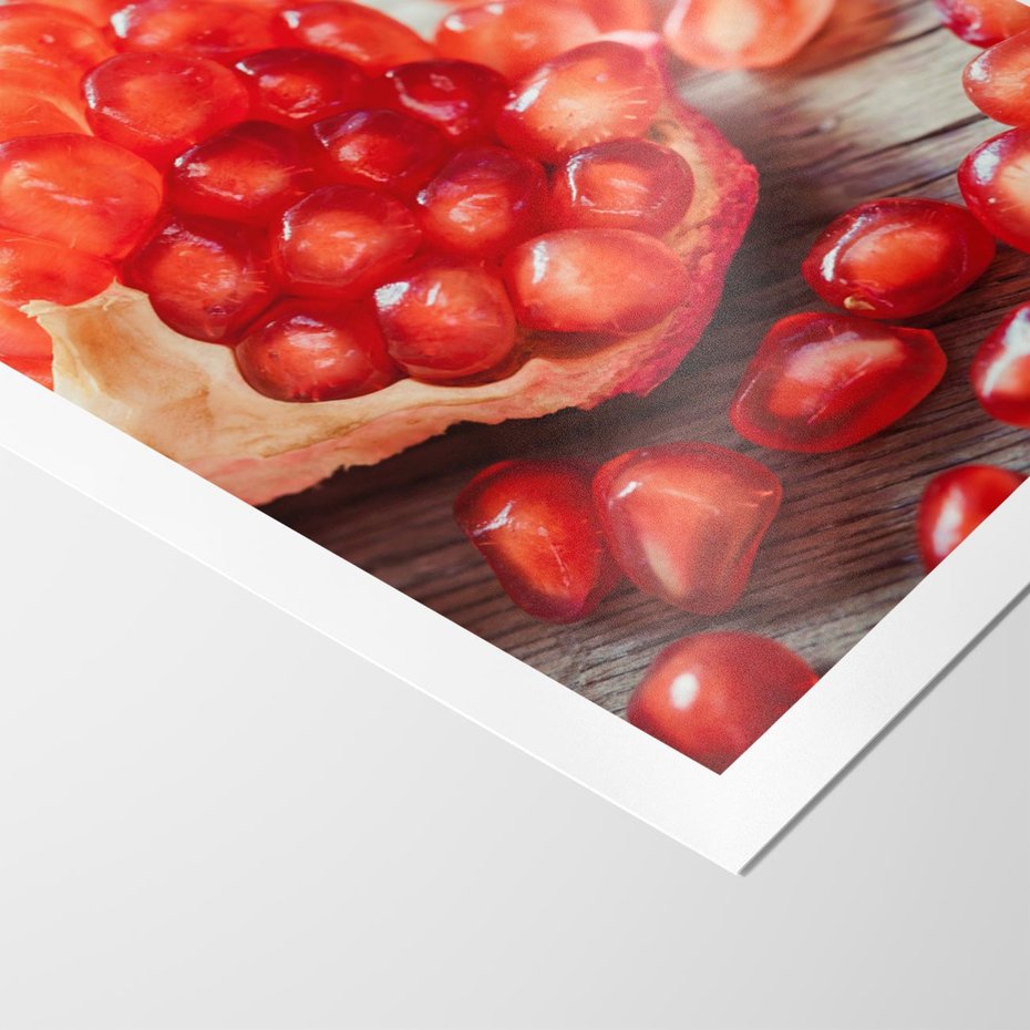 Plakat bez ramy 40x50 - Granatowa Inspiracja Kuchni - granat, kuchnia