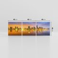 Obraz na płótnie 120x40 - miasto świateł - Miami, Floryda